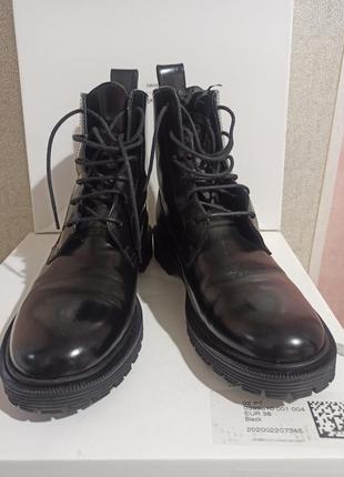 Ботинки, демисезонные, 37 размер, кожа