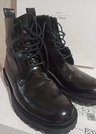 Ботинки, демисезонные, 37 размер, кожа