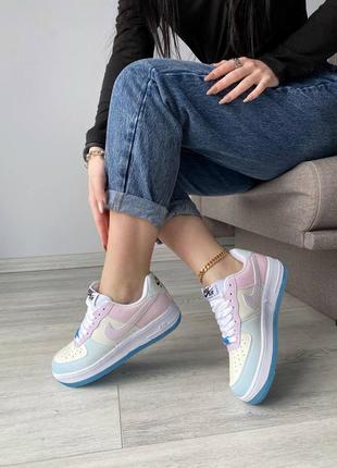 ☀️nike air force 1 changing color брендовые яркие кроссовки найк форс меняют цвет на солнце тренд весна осень новинка кросівки міняють колір8 фото