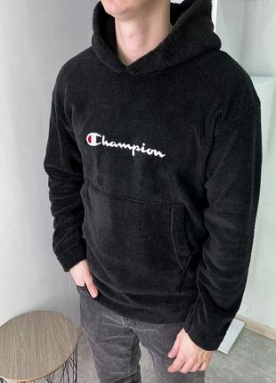 Мягкое худи барашек, champion