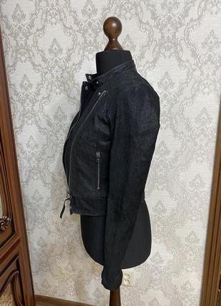 Шкіряна куртка косуха “ new look “3 фото