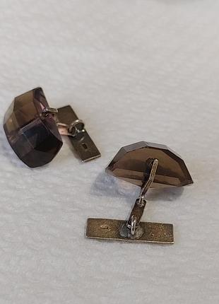 Запонки срібло срср