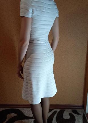 Біла сукня від michael kors плаття-резинка2 фото
