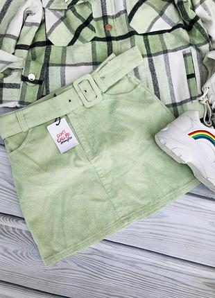 Юбка вельвет