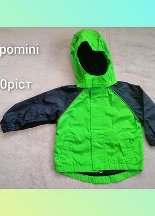 Ветровка для хлопчика, яскрава куртка, курточка  80 ріст