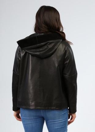 Куртка жіноча із натуральної шкіри ferrizo3 фото