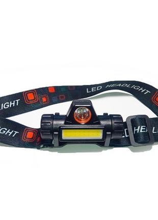 Налобний ліхтарик bl 8101 xpe cob