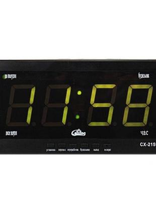 Настільний годинник caixing cx-2159-2 зелений