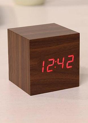 Електронний годинник vst-869-1 червоний