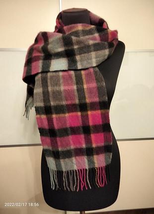 Шарф edinburgh шотландія шерсть