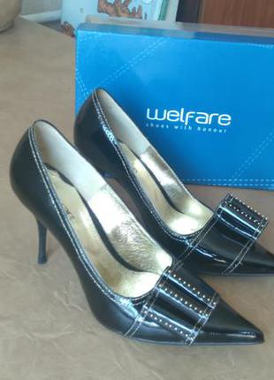 Супер туфельки -класика,натуральна шкіра