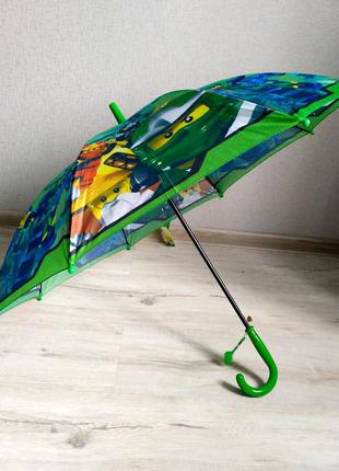 Дитячий парасольку для хлопчиків з ниндзяго ninjago від 4 до 8 років3 фото