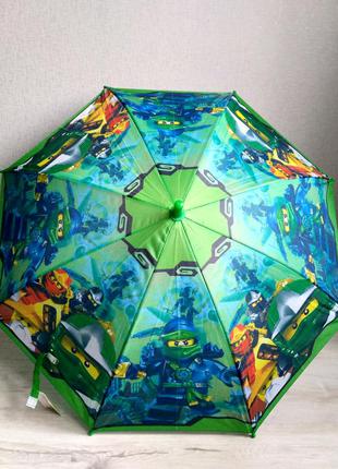 Дитячий парасольку для хлопчиків з ниндзяго ninjago від 4 до 8 років