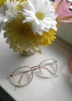 Іміджеві окуляри прозорі1 фото
