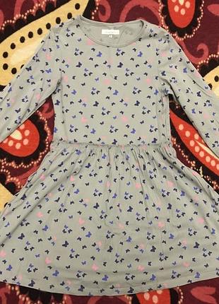 Платье в бабочках