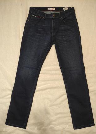 Tommy hilfiger мужские синие джинсы ryan reg stght be1624 фото