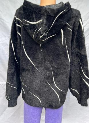Куртка с капюшоном на змейке альпака размер 48-545 фото