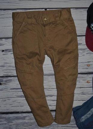 12 - 18 м 92 см фірмові джинси, брюки скіни для моднявок утеплені мазекеа mothercare2 фото