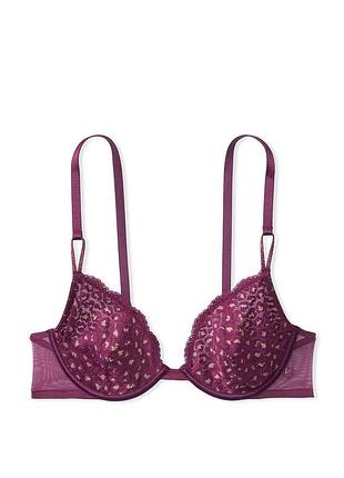 Victorias victorias secret вікторія сікрет бюст бюстгальтер бра sexy tee unlined demi leopard bra