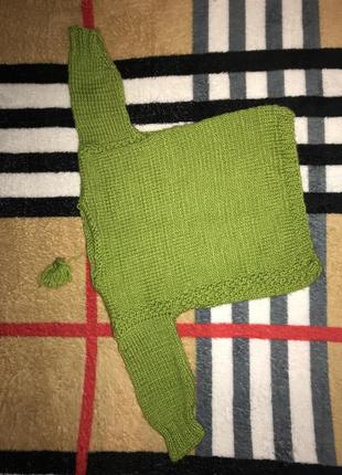 Вызаный свитер ручной работы2 фото