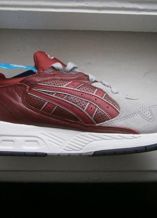 Кроссовки asics BSD-cool xpress red/gry h6e1l оригинал натуральная замша3 фото