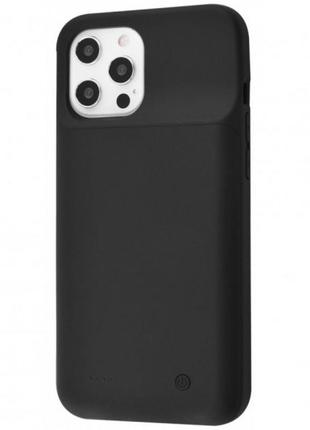 Чехол-аккумулятор 4500 mah apple iphone 12 pro max black1 фото