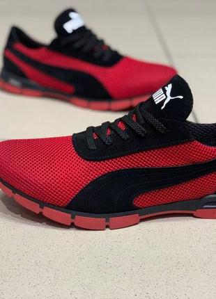 Червоні кросівки puma6 фото
