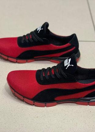 Червоні кросівки puma5 фото