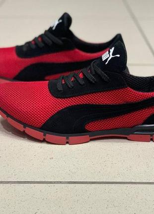 Червоні кросівки puma3 фото