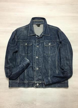 Italy крутая брендовая мужская винтаж джинсовая куртка diesel4 фото