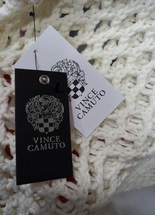 Жилет в'язаний vince camuto  / белый вязаный жилетка8 фото