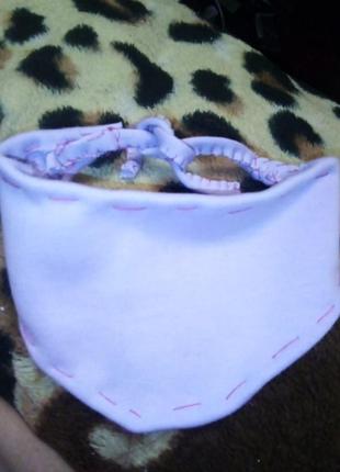 Слюнявчик handmade
