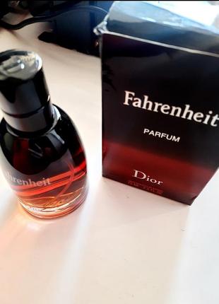 Dior fahrenheit parfum парфуми парфуми 75мл чоловіча парфумована вода діор фаренгейт