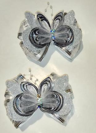 Бантики на заколках