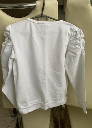 Білосніжний реглан 116 см 3