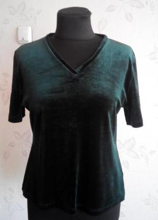 Бархатная футболка