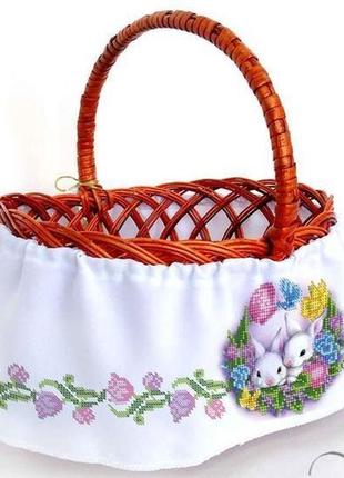 Украшение для крупной корзины