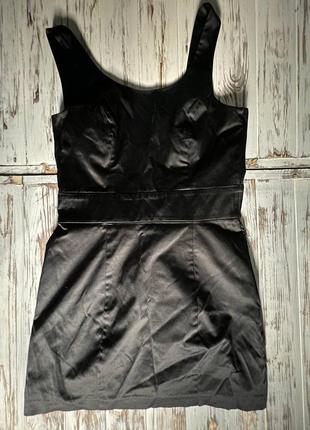 Чорна сукня з бантом2 фото
