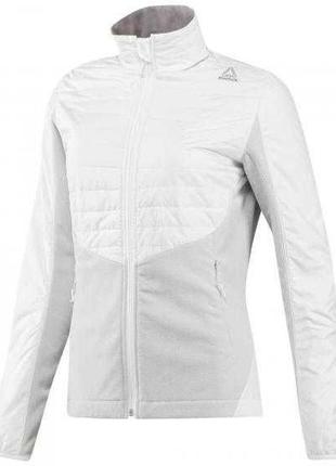 Куртка жіноча reebok outdoor combed fleece біла s96421