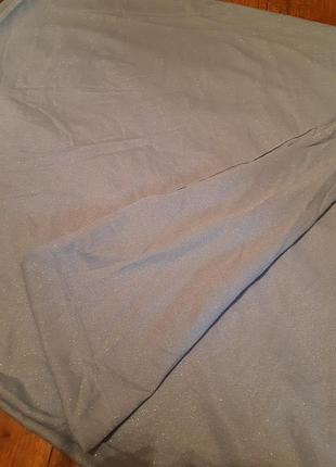 Люриксовая ткань небесного цвета /трикотин