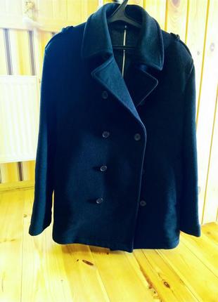 Мужское шерстяное пальто
