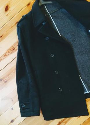 Мужское шерстяное пальто