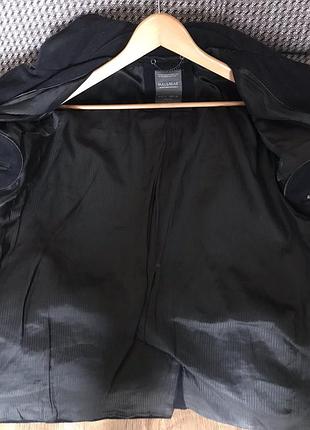 Пальто pull& bear темно синего цвета pull&bear размер с 8