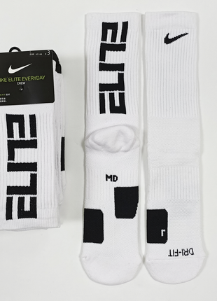 (відео-огляд) спортивні шкарпетки sale nike elite crew sx7627-100