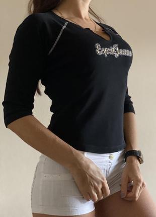 Футболка esprit бавовняна, рукав 3/4