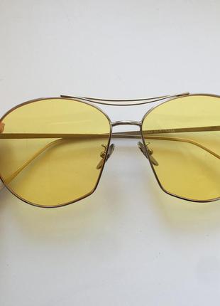 Жёлтые очки в стиле zara3 фото
