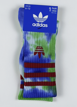 (видео-обзор) высокие носки adidas tie-dye