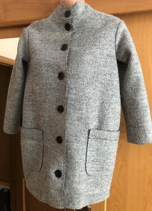 Модне пальто на дівчинку український бренд zironka🎀