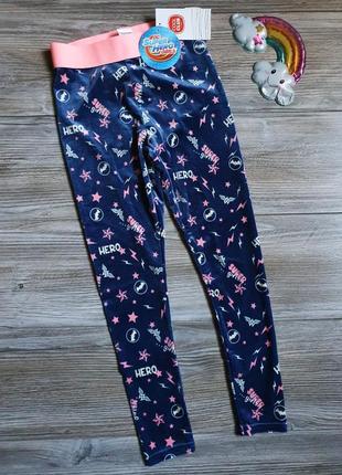 Велюровые леггинсы новые trend cool club 9-10л 140р