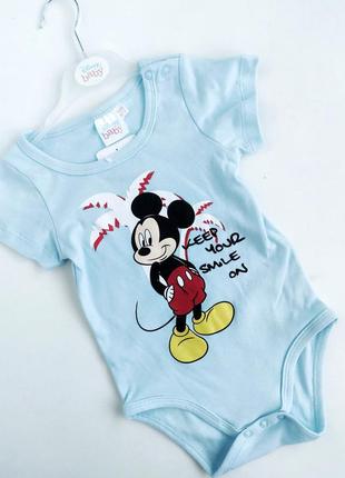 Натуральний боді з міккі маусом на дитини 18 місяців 86 см дісней